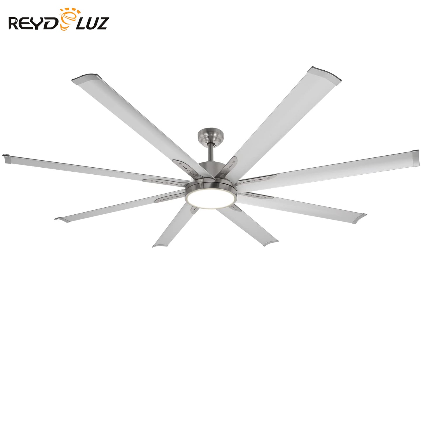 REYDELUZ 72" Ceiling Fan with LED Light.