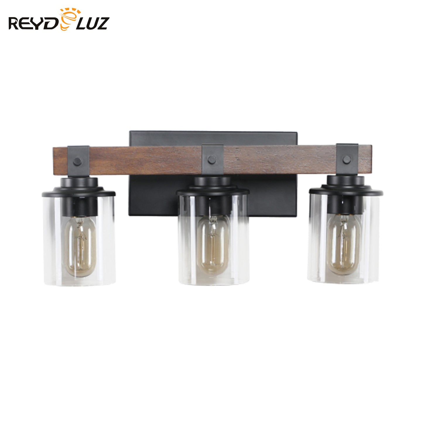 REYDELUZ 3-Lights Farmhouse Vanity Lights