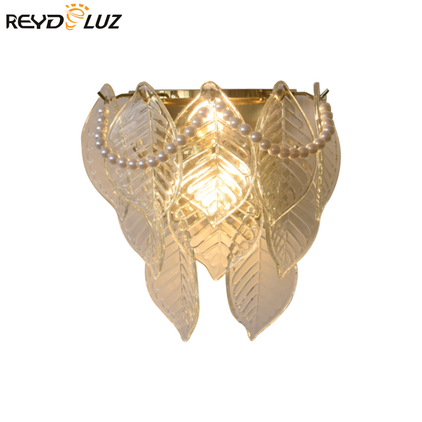 REYDELUZ 31" Creative Crystal Wall Lamp