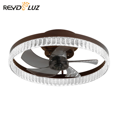 REYDELUZ 19.7" Modern Ceiling Fans  with Remote Control