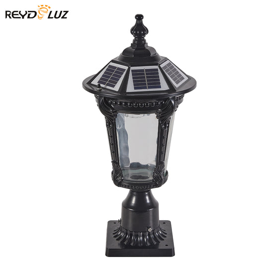 REYDELUZ 9.10" Retro Solar Lights With Dimmable LED