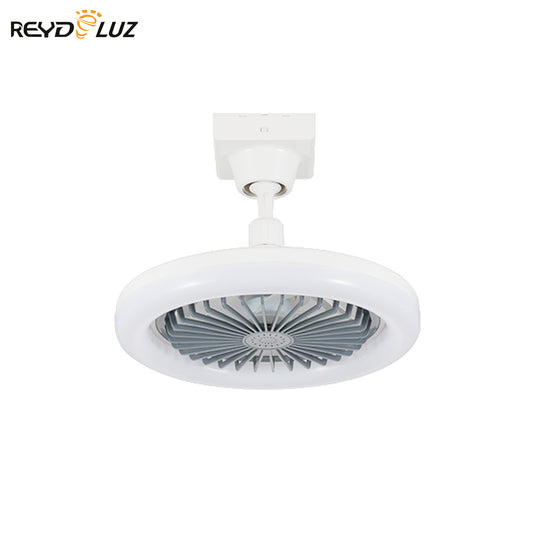 REYDELUZ 10" Socket Ceiling Fans Light with Remote for E26 Bulb