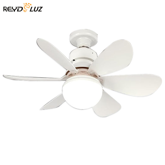 REYDELUZ 16.5" Socket Ceiling Fans Light with Remote for E26 Bulb