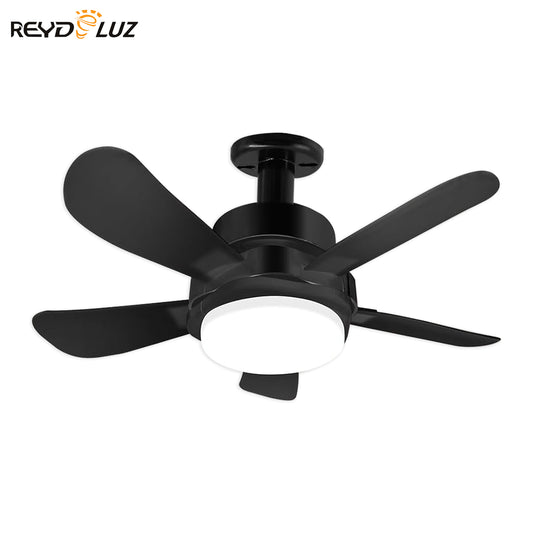 REYDELUZ 15.8" Socket Ceiling Fans Light with Remote for E26 Bulb