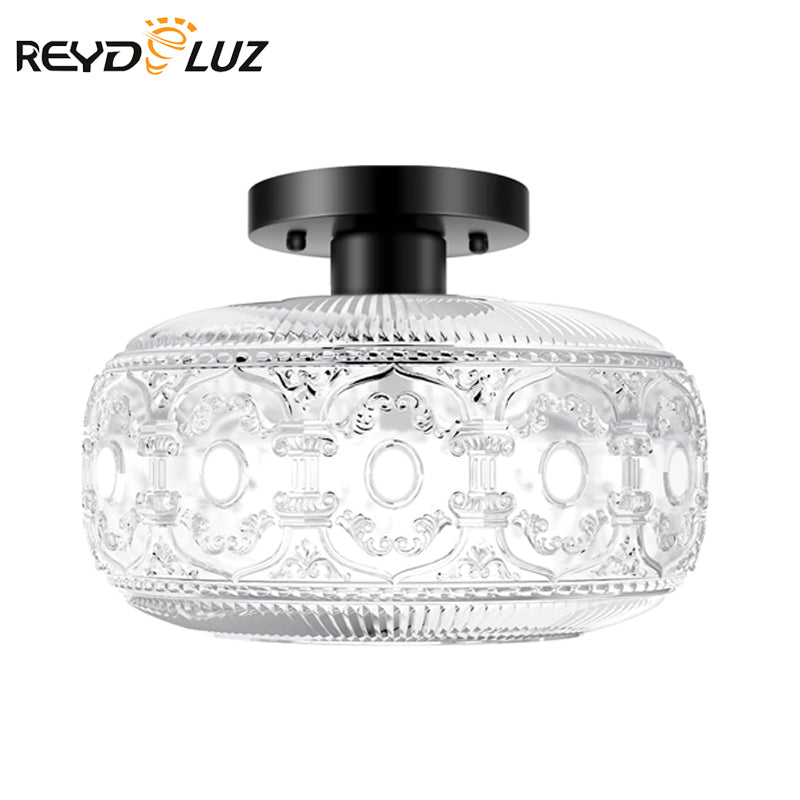 REYDELUZ 24" Hallway Light with Glass