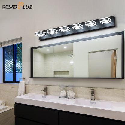 REYDELUZ 39" Modern LED Acrylic Bathroom Ligths.