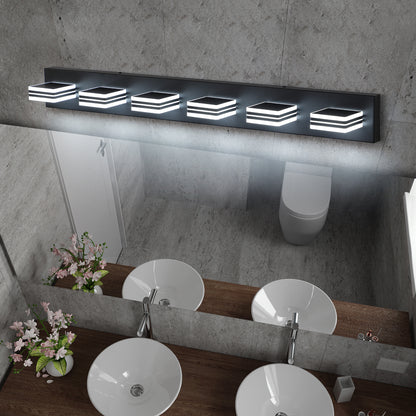 REYDELUZ 39" Modern LED Acrylic Bathroom Ligths.