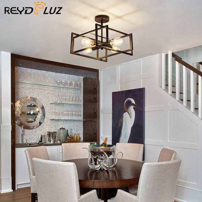 REYDELUZ 18.89" Ceiling Light for E26 Bulb