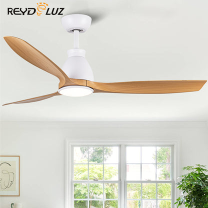 REYDELUZ 52" LED Ceiling Fan with Remote Control