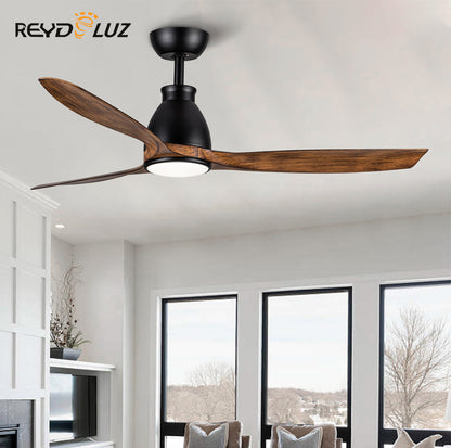 REYDELUZ 52" LED Ceiling Fan with Remote Control