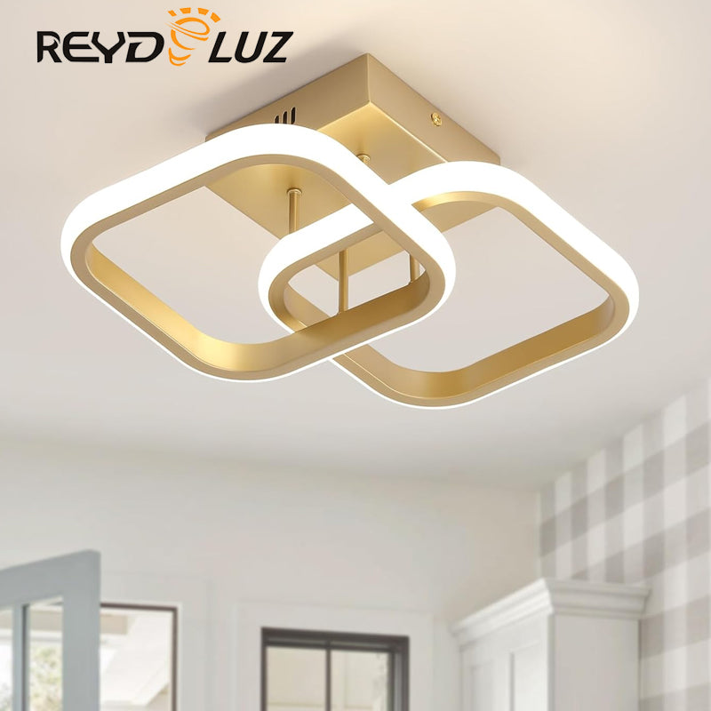 REYDELUZ 24" Modern Acrylic 2 Square Hallway Light