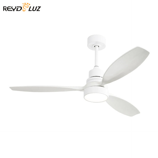 REYDELUZ 52" Low Profile Integrated LED Indoor Ceiling Fan