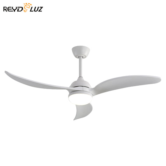 REYDELUZ 52" Indoor Ceiling Fan With Dimmable Led Light For Living Room