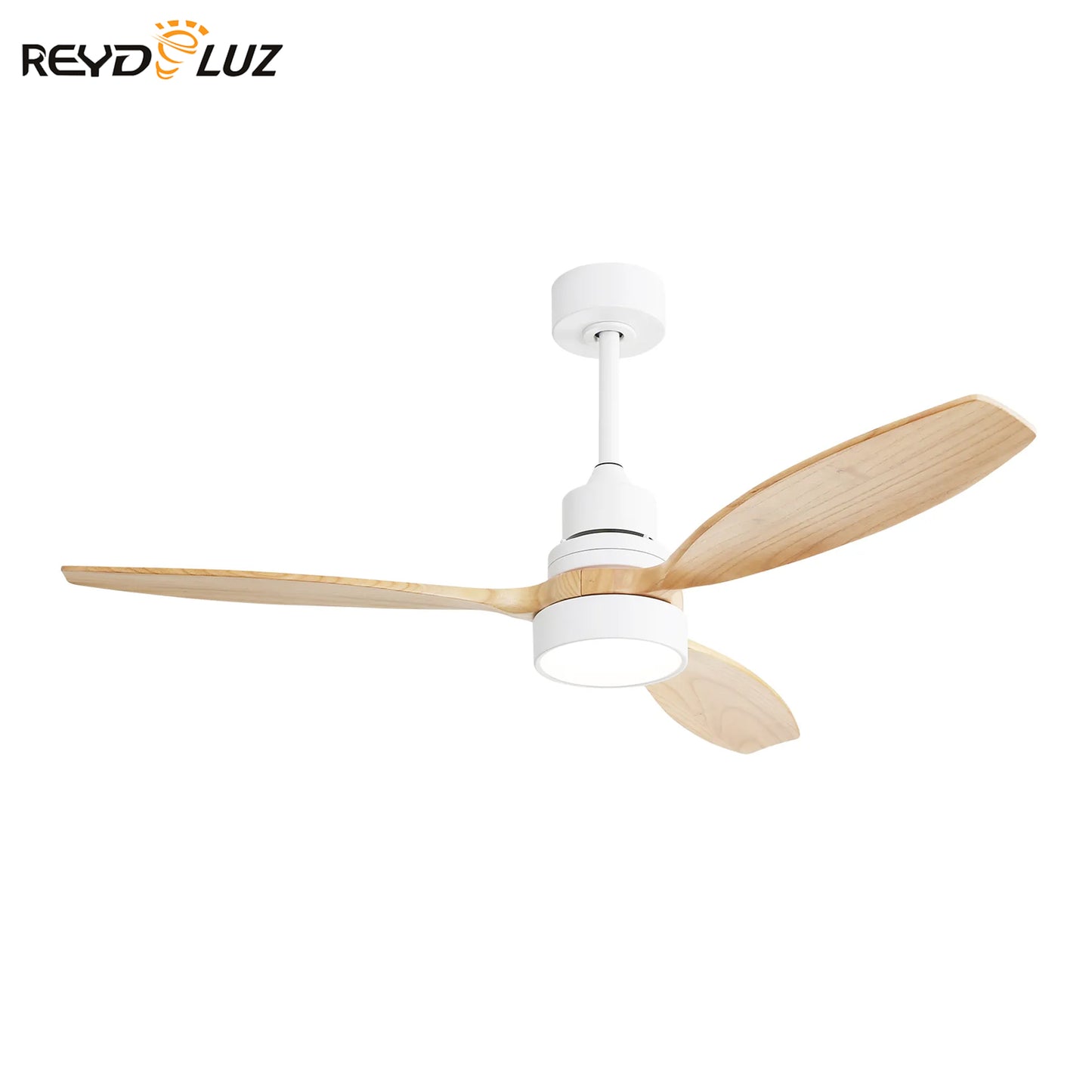 REYDELUZ 52" Low Profile Integrated LED Indoor Ceiling Fan