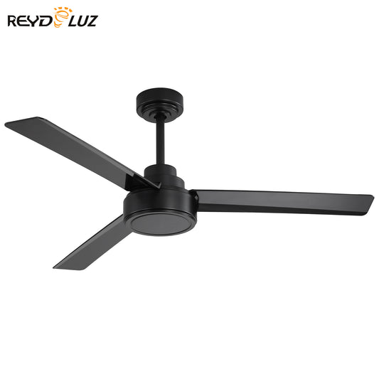 REYDELUZ 52'' Outdoor Ceiling Fan Without Light, 3 ABS Blades Ceiling Fan