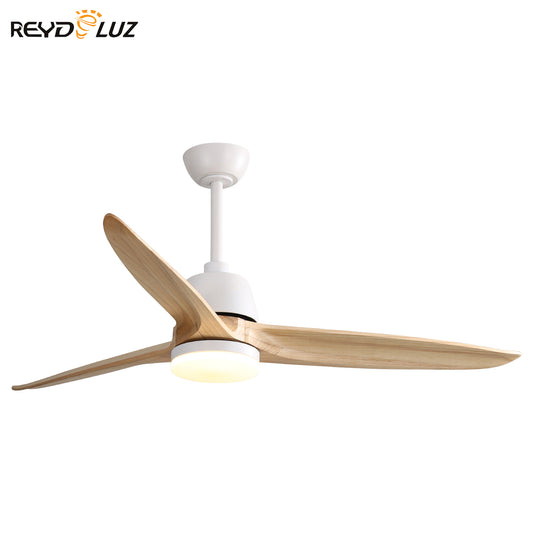 REYDELUZ 56'' Ceiling Fan Light With 6 Speed Remote Energy-saving DC Motor