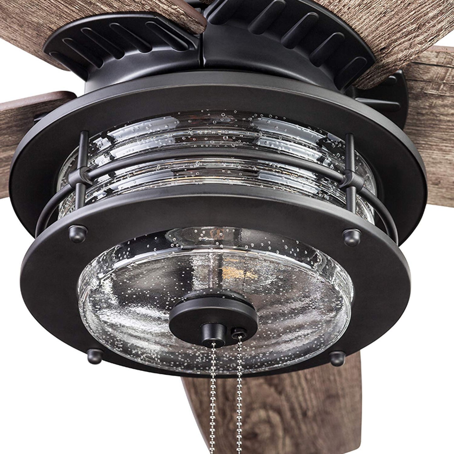 REYDELUZ 52" Nautical & Coastal Ceiling Fan with LED Light.