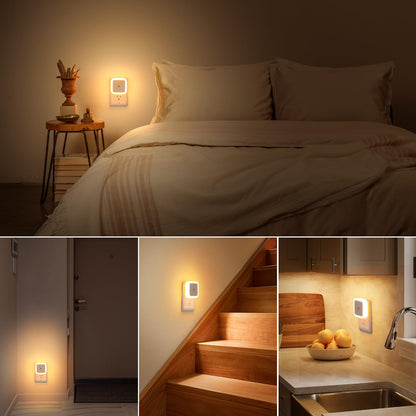 REYDELUZ 3" Night Lights Plug into Wall/6000K.